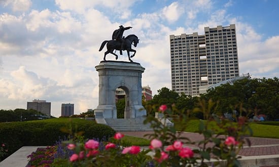 Houston Texas Statue